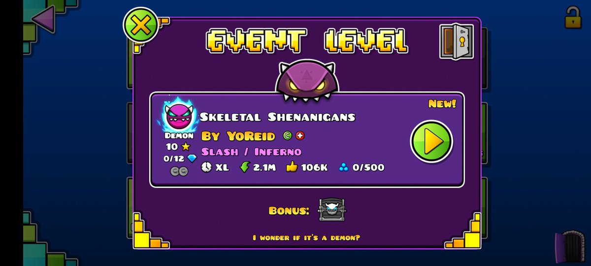 Los Event Levels en Geometry Dash 2.2 son geniales, pero…
¿Y si los llevamos al siguiente nivel?
¿Y si usamos el modo plataforma para crear una historia conectada entre varios niveles?
Abro hilo:
#GeometryDash #GDPlatformer