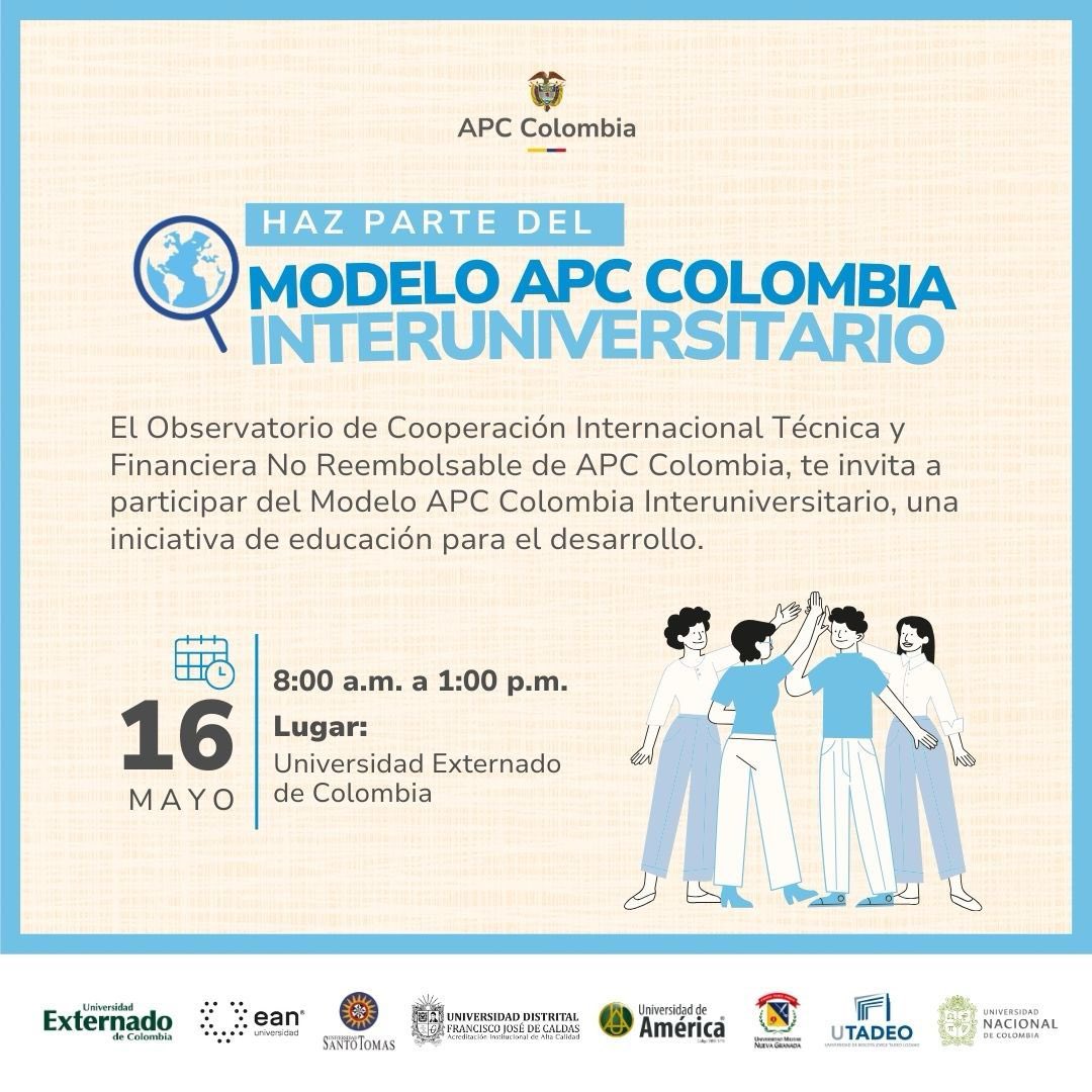 Figriexternado (@figriexternado) on Twitter photo 🤓¡Evento académico! 🗓️El 16 de mayo, FIGRI será sede del 2do Modelo Interuniversitario organizado por <a href="/APCColombia/">APC Colombia</a>. 150 estudiantes debatirán propuestas para el reto: ¿Cómo lograr PAZ CON NATURALEZA? 🌱✌️📌 ¿Asistes? ¡Comparte y etiqueta a quien le interese! #PazConNaturaleza 🤓¡Evento académico! 🗓️El 16 de mayo, FIGRI será sede del 2do Modelo Interuniversitario organizado por <a href="/APCColombia/">APC Colombia</a>. 150 estudiantes debatirán propuestas para el reto: ¿Cómo lograr PAZ CON NATURALEZA? 🌱✌️📌 ¿Asistes? ¡Comparte y etiqueta a quien le interese! #PazConNaturaleza