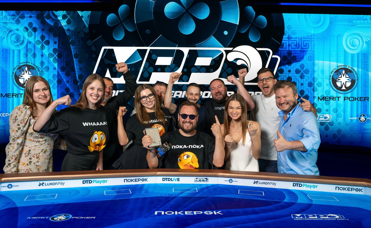 EAPT CYPRUS - ANOTHER MAJOR CROWN!

After days of intense competition and a field of 797 entries, we have our champion!

Giorgii Shkulukhiia 🇷🇺 has claimed the title and the trophy, proving once again why he’s one of the most formidable forces at the felt. It’s not just the