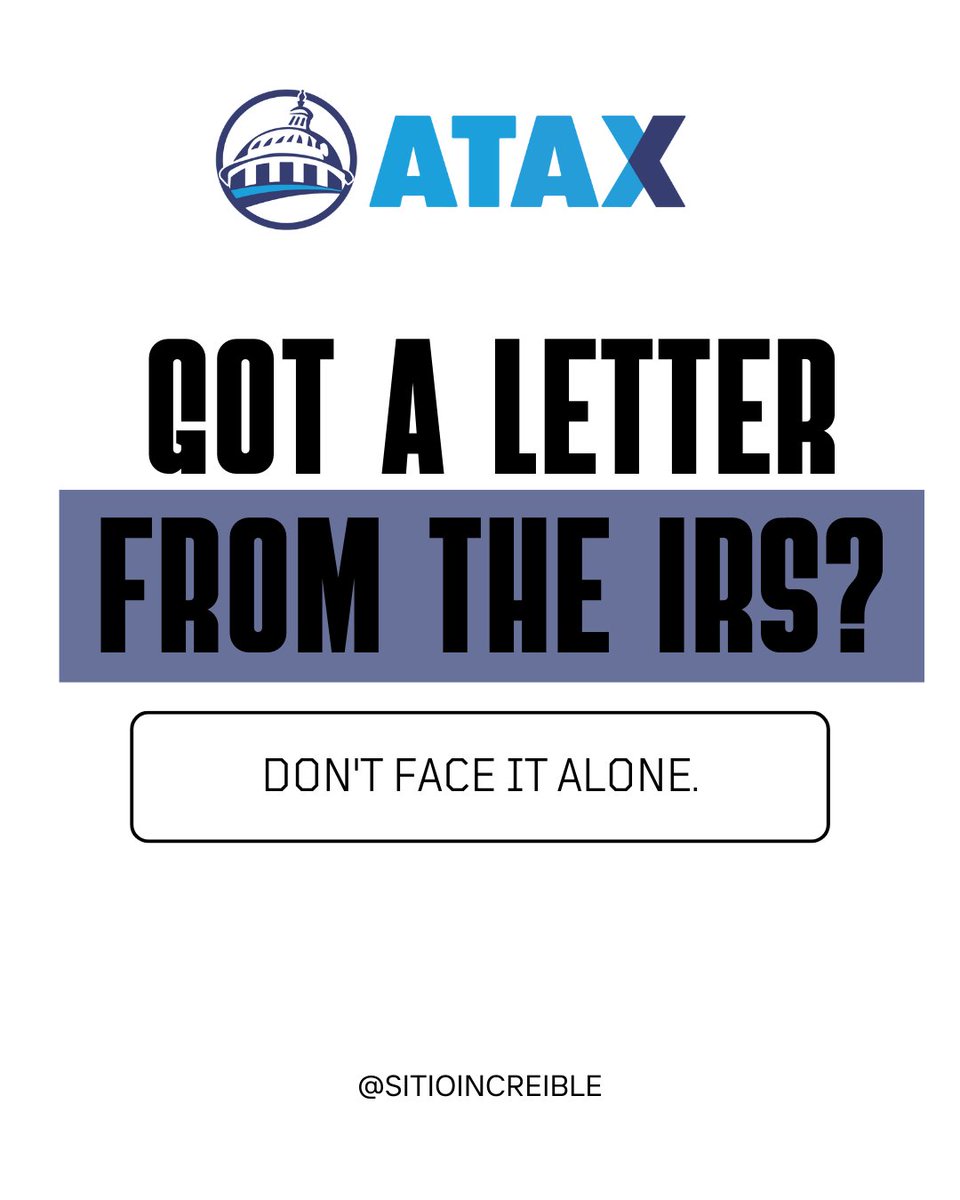 AtaxWPB's tweet image. The IRS is knocking… now what?
You don’t need to panic. You need a partner.

We represent you so you never have to face the IRS alone.

📩 DM us today and let’s get this handled — the right way.

#AuditHelp #IRSRelief #TaxExperts #ATAXSupport #IRSRepresentation #TaxResolution...
