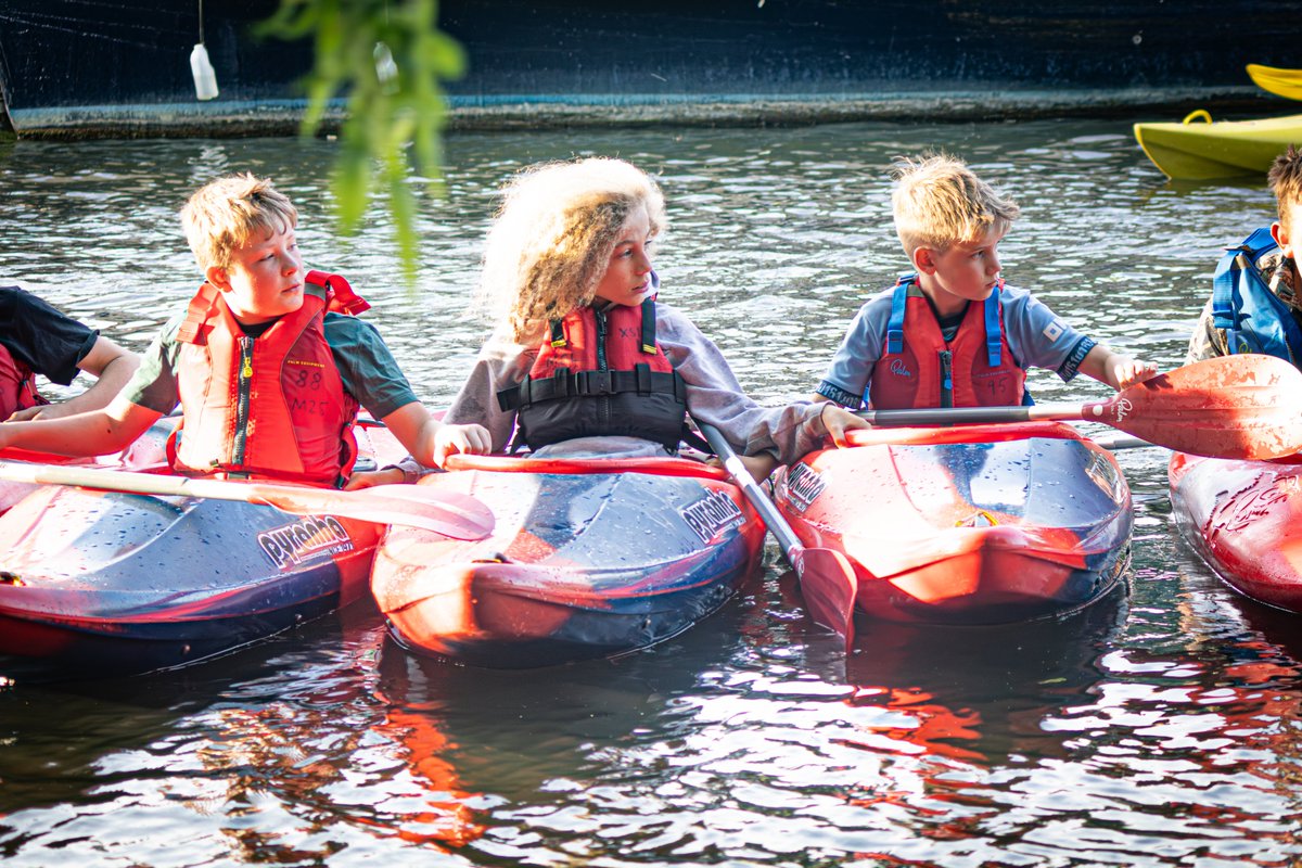 Another sunny Wednesday on the water! ☀️

Building confidence and our skills in the kayaks!