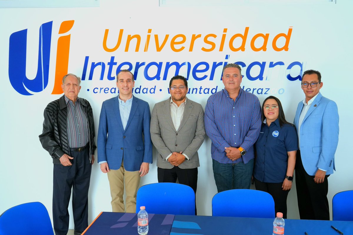 🤝 Hoy firmamos un convenio de colaboración con la Universidad Interamericana que abrirá nuevas oportunidades de formación, diálogo y vinculación entre la academia y la acción política.

Agradecemos la apertura y compromiso con las juventudes, la democracia y la participación.