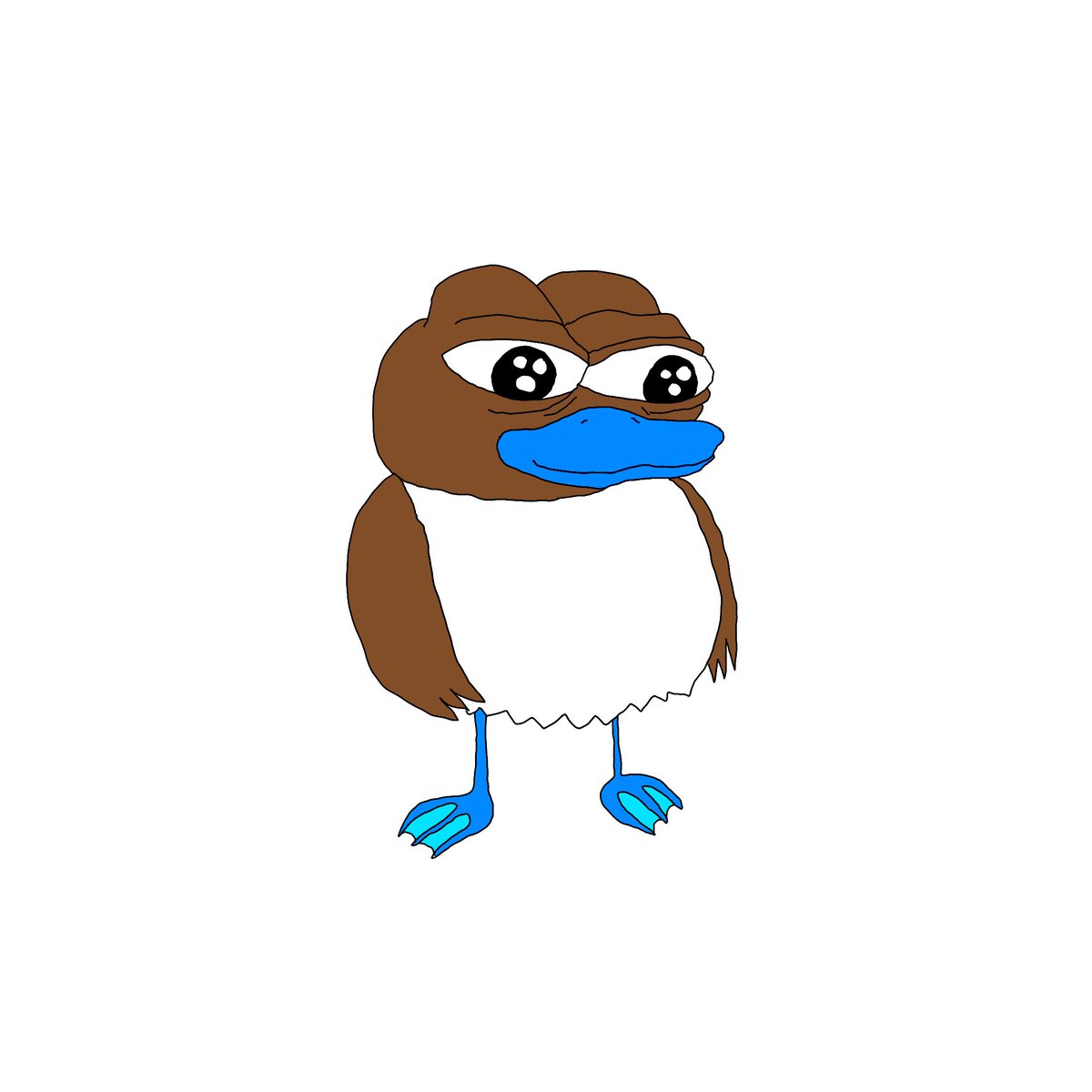 if u wanna help out with memes use <a href="/ChatGPTapp/">ChatGPT</a>  and the following prompt:

this is my character, he is a blue footed booby named booby, I want you to generate images of him, i want you to transpose him with real blue footed boobies in their natural habitats

make sure to attach