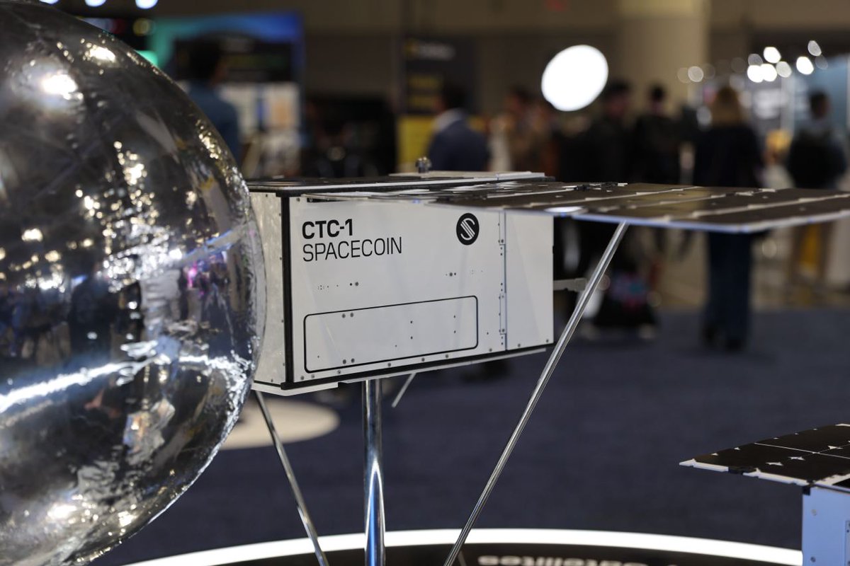 Spacecoin™ 🛰️ (@_spacecoin) on Twitter photo Day 1 at <a href="/consensus2025/">Consensus 2025</a> Toronto delivered.
Thank you to everyone who stopped by the Spacecoin booth, checked out the satellite tracker, or joined the conversation on decentralized connectivity.
We’ll see you back tomorrow. Let’s finish the week off strong. 🛰️ Day 1 at <a href="/consensus2025/">Consensus 2025</a> Toronto delivered.
Thank you to everyone who stopped by the Spacecoin booth, checked out the satellite tracker, or joined the conversation on decentralized connectivity.
We’ll see you back tomorrow. Let’s finish the week off strong. 🛰️