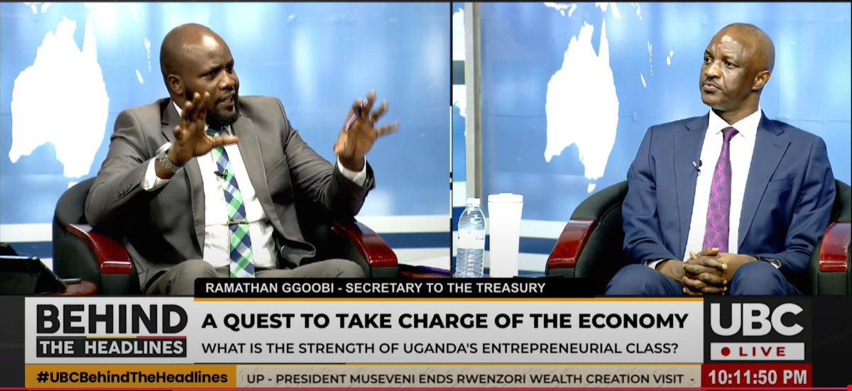 Ministry of Finance (@mofpedu) on Twitter photo PSST <a href="/rggoobi/">Ramathan Ggoobi</a> says the transformative idea of the Parish Development Model (PDM) is a good beginning of uplifting Ugandans in the subsistence econony (33%) into the money economy. He said already 3.6 million Ugandans have benefited from PDM.
"Any human being somewhere, once they PSST <a href="/rggoobi/">Ramathan Ggoobi</a> says the transformative idea of the Parish Development Model (PDM) is a good beginning of uplifting Ugandans in the subsistence econony (33%) into the money economy. He said already 3.6 million Ugandans have benefited from PDM.
"Any human being somewhere, once they