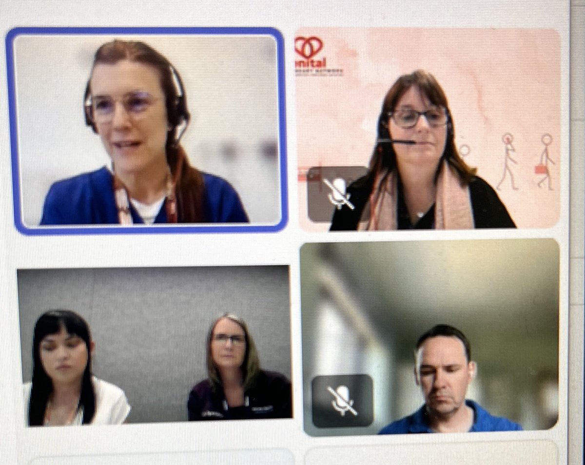 The Little Hearts at Home team was honoured to be invited to speak at the North West Congenital Heart Network’s first webinar! 🙌🏻