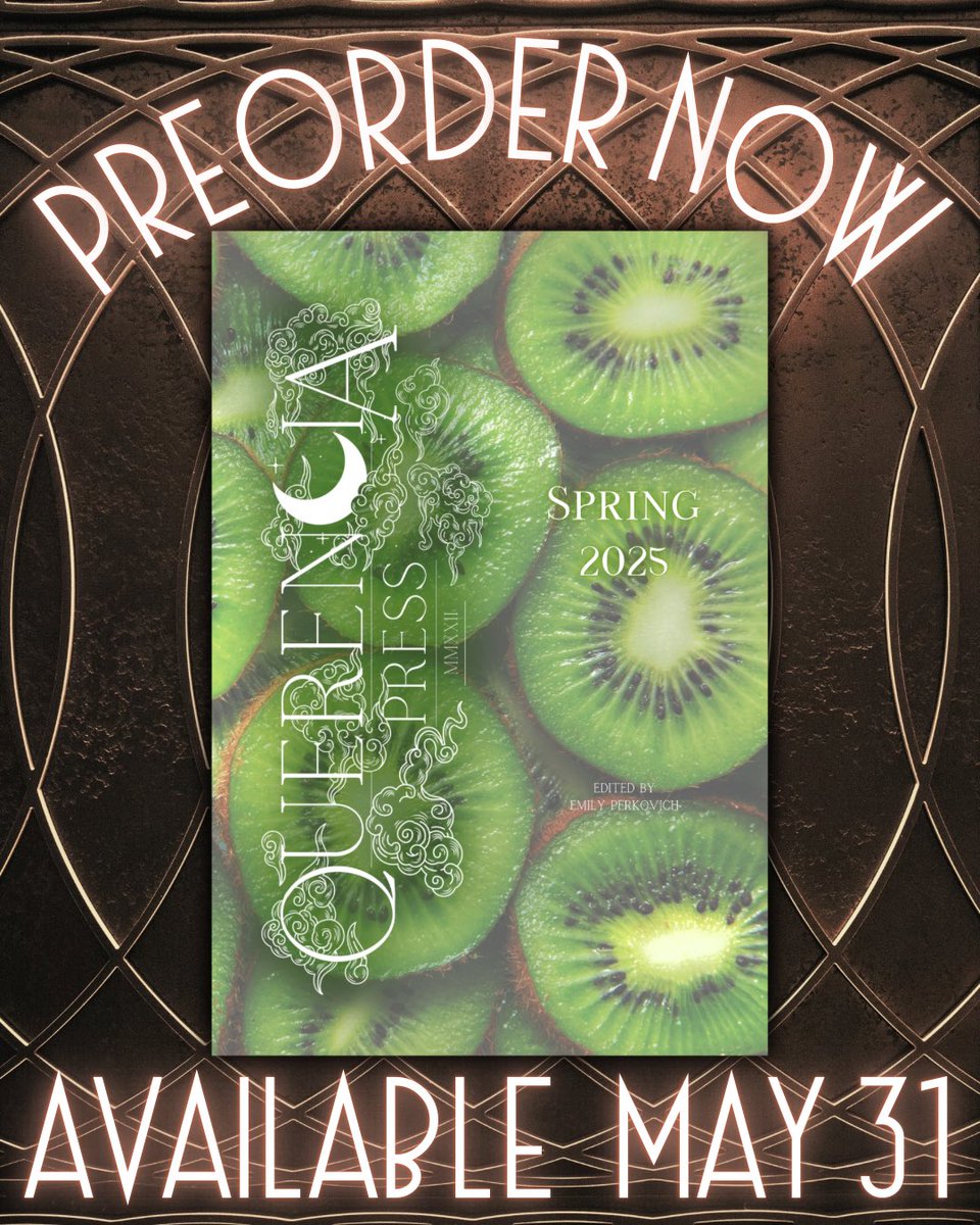 Our 2025 Spring anthology (featuring 53 contributors) is available for a quick preorder! As always these are unthemed &amp; touch on some triggering subjects so should be read with care ✨ link in bio