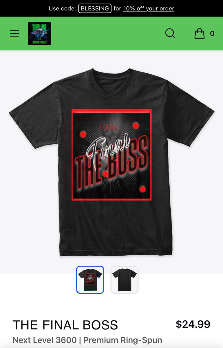 visionlynk.creator-spring.com
Tees, Hoodies,Mugs, posters, handbags, 
•••••••Always Order a size up••••••••
Save 10% on any item with promo code “Blessing”  Applepay, PayPal available!
Any feedback at BoxticGleme@gmail.com
Thank you! Please spread the word!!