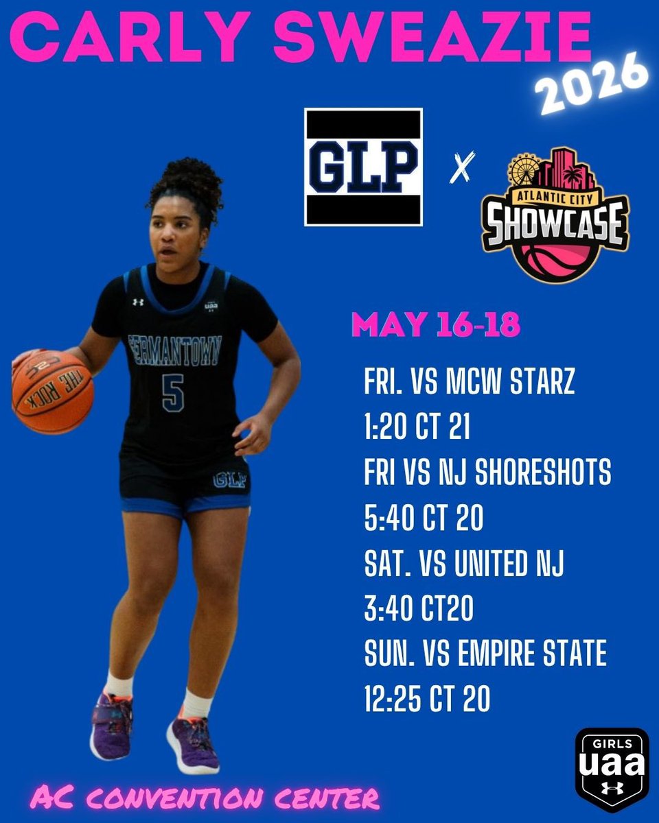 Excited to compete w/my team this weekend!!💙<a href="/GLP_Basketball/">GLP Basketball</a> <a href="/SelectEventsBB/">Select Events Basketball</a>