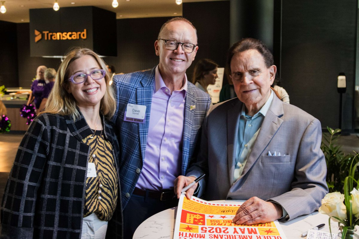 Our team had a blast celebrating with our friends at FiftyForward at their annual Older Americans Month Celebration Breakfast! No better way to start the morning than a welcome from their incredible Donelson Poms Squad! 📣🎉