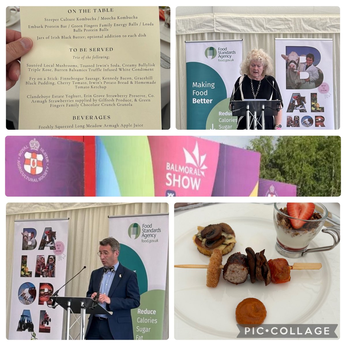 Super day today @balmoralshow starting with breakfast hosted by <a href="/Food_NI/">Food NI</a> <a href="/InvestNI/">Invest NI</a> 
What a fantastic opportunity to network with the industry and meet some amazing food companies - looking forward to seeing some new additions to the ranges <a href="/LynasFoodGroup/">Lynas Foodservice - Delivering You More</a>