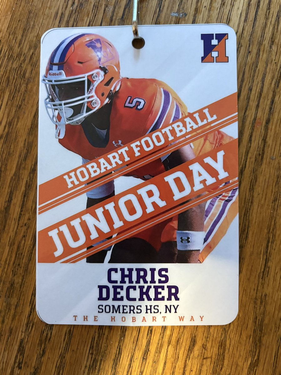 Thank you <a href="/Coach_Will7/">Coach Williams</a> for having me out for a junior day!! Love learning about the program and being able to compete! <a href="/SomersFootball/">Somers Football</a>
