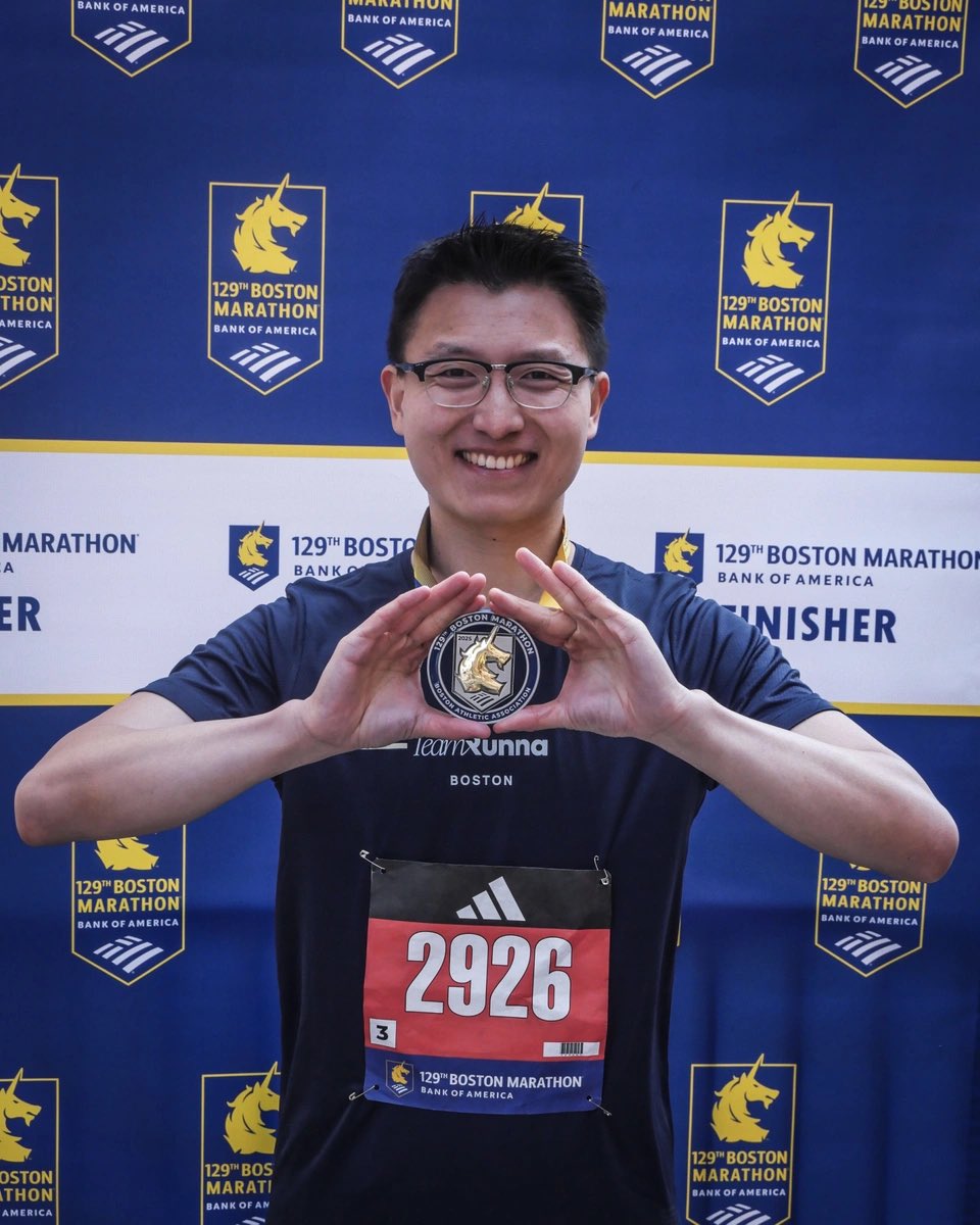 Shortly after crossing the finish line (for the 3rd year in a row) at the <a href="/bostonmarathon/">Boston Marathon</a>! 🏅✅

Couldn’t have done it without the game-changing support from <a href="/runna/">Runna</a>. Grateful is an understatement!

#Runna #TeamRunna #RunnaAmbassador #BostonMarathonWeekend
