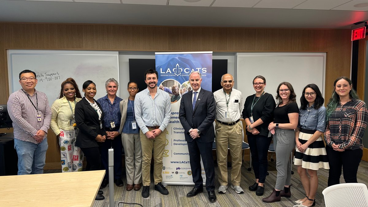 LA CaTS Center IDeA-CTR (@lacatscenter) on Twitter photo 🧑🎓Congratulations to our LA CaTS 2025 Roadmap Scholar Graduates Dr. Bond & Dr. Werthmann <a href="/TulaneMedicine/">Tulane Medicine</a> ! We’re excited to follow your journey and celebrate your future successes and discoveries.🌟 #IDeACTR #trainingCTscientists #RoadmapScholars
🔗lacats.org/news-and-publi… 🧑🎓Congratulations to our LA CaTS 2025 Roadmap Scholar Graduates Dr. Bond & Dr. Werthmann <a href="/TulaneMedicine/">Tulane Medicine</a> ! We’re excited to follow your journey and celebrate your future successes and discoveries.🌟 #IDeACTR #trainingCTscientists #RoadmapScholars
🔗lacats.org/news-and-publi…