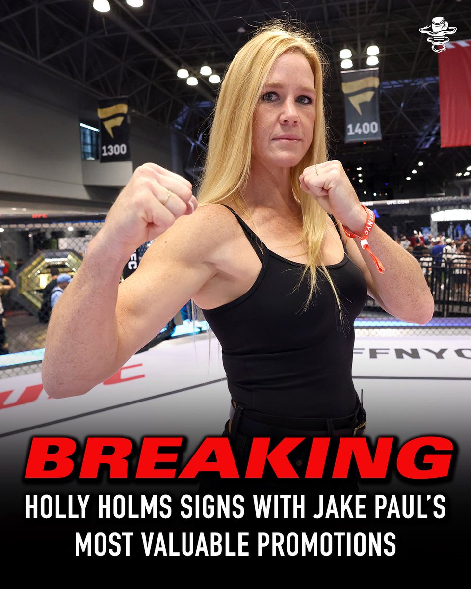 All the Smoke Boxing (@atsboxing) on Twitter photo MVP adds another star to the roster 🤩
Former boxing and UFC champion <a href="/HollyHolm/">Holly Holm</a> returns to the ring on June 28. #PaulChavezJr MVP adds another star to the roster 🤩
Former boxing and UFC champion <a href="/HollyHolm/">Holly Holm</a> returns to the ring on June 28. #PaulChavezJr