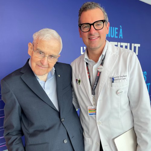 themontrealer's tweet photo. Dr. Balfour Mount: A lasting legacy in palliative care
🩺The world’s first palliative care unit was established in Montreal.
👉Discover more about this important part of patient care.: https://t.co/tYJxf8F4rN
#palliativecare #Montreal @MUHCFoundation @cusm_muhc #medicalfirsts https://t.co/EfG7y97DR9