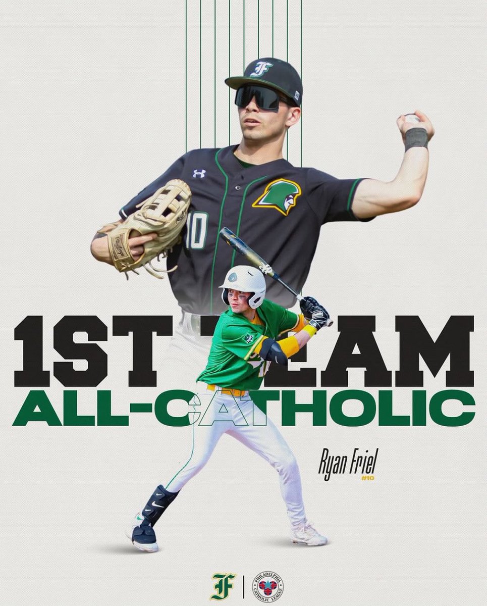 Ryan Friel (@ryanfriel24) on Twitter photo Blessed to receive First Team All-Catholic! Excited for the playoffs to start!
Saturday @ Father Judge 12 pm
<a href="/Bonner_Baseball/">Friars Baseball</a> <a href="/elite_national2/">Elite National</a> <a href="/NextLVLProspect/">Next Level Prospects</a> Blessed to receive First Team All-Catholic! Excited for the playoffs to start!
Saturday @ Father Judge 12 pm
<a href="/Bonner_Baseball/">Friars Baseball</a> <a href="/elite_national2/">Elite National</a> <a href="/NextLVLProspect/">Next Level Prospects</a>