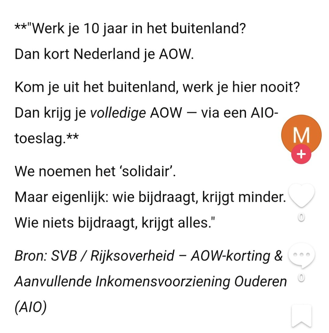 Ons 'systeem' is bizar.