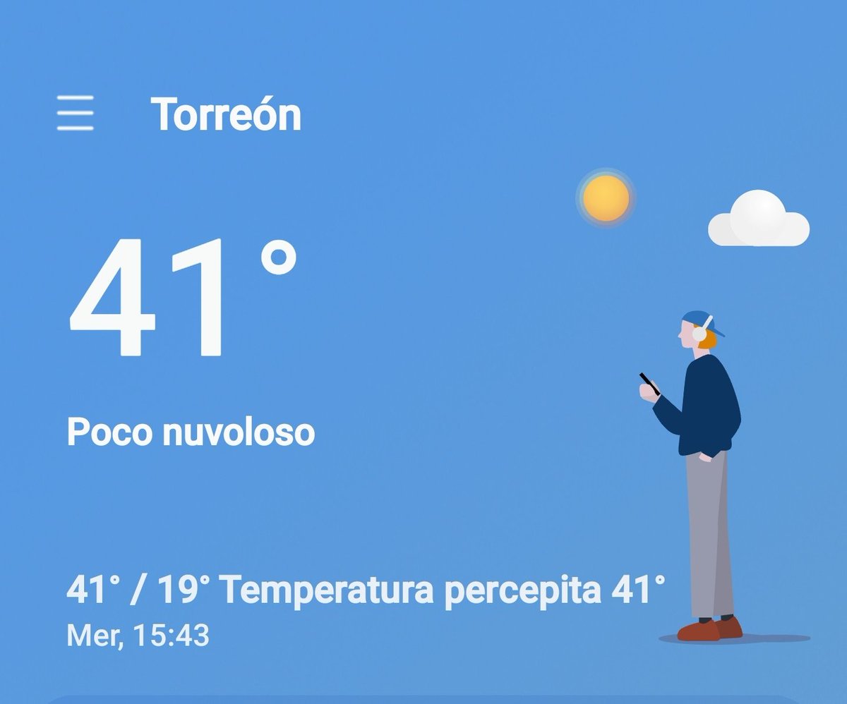 Antò, fa caldo!