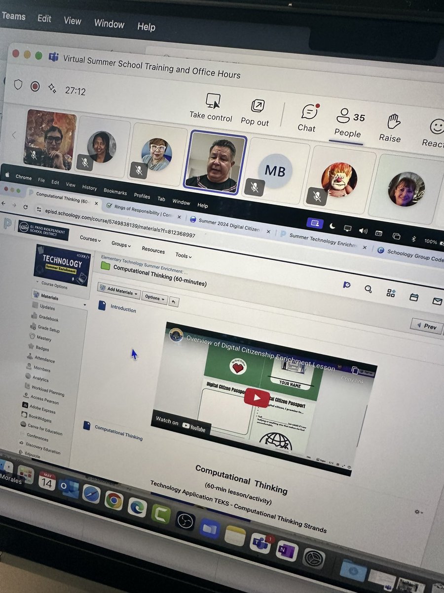 EPISD Digital Learning (@episd_its) on Twitter photo Quick afterschool session to meet with our Summer Enrichment educators. 😀 <a href="/jmmorales27/">Jesus M. Morales</a> #ItStartsWithUs Quick afterschool session to meet with our Summer Enrichment educators. 😀 <a href="/jmmorales27/">Jesus M. Morales</a> #ItStartsWithUs