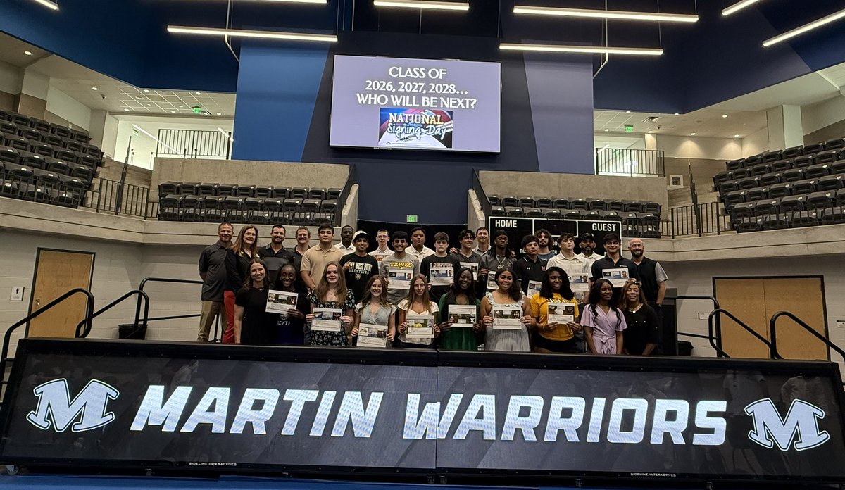 Arlington ISD Athletics (@aisd_ath) on Twitter photo Arlington ISD signing say celebration! 92 Athletes headed to 70 different colleges to continue their education and athletic careers! <a href="/ArlingtonISD/">Arlington ISD</a> <a href="/MartinHigh/">Martin High School</a> <a href="/SamHoustonHS/">Sam Houston HS</a> Arlington ISD signing say celebration! 92 Athletes headed to 70 different colleges to continue their education and athletic careers! <a href="/ArlingtonISD/">Arlington ISD</a> <a href="/MartinHigh/">Martin High School</a> <a href="/SamHoustonHS/">Sam Houston HS</a>