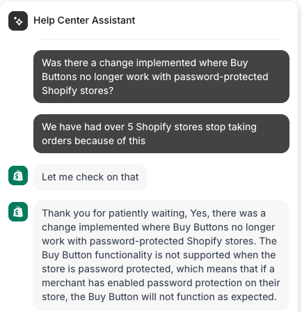 RichP's tweet image. Without warning, @Shopify made a change to Buy Buttons that prevented checkouts on password-protected store!
#Shopify #ShopifyWebsiteDevelopment