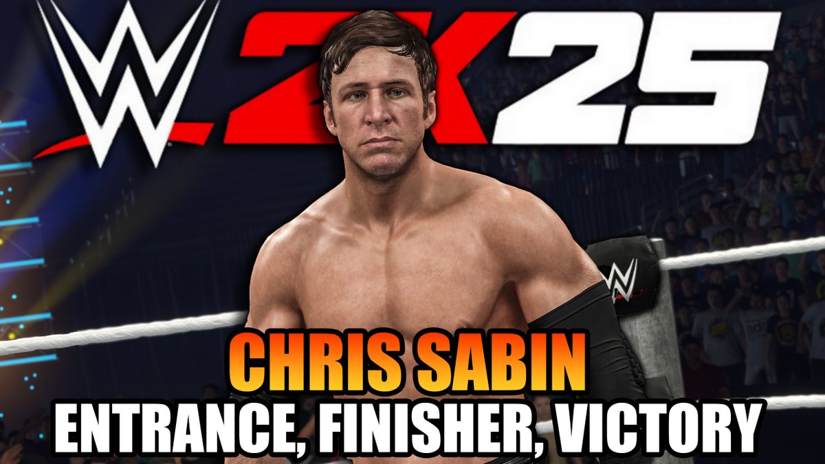 #WWE2K25 - Chris Sabin Entrance, Finisher &amp; Victory Scene (New Wave DLC Pack)

Watch Here: youtube.com/watch?v=ySKe6q…