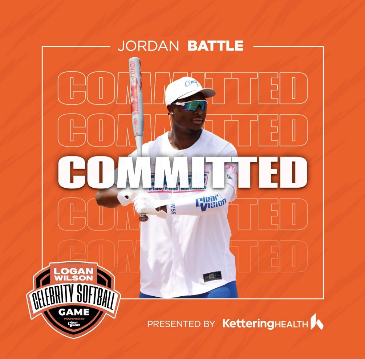 The lineup keeps getting better! 🐯✨ 

Pumped to announce Jordan Battle has officially committed to the 2025 Logan Wilson Celebrity Softball Game!

TICKETS ➡️ loganwilsonsoftball.com