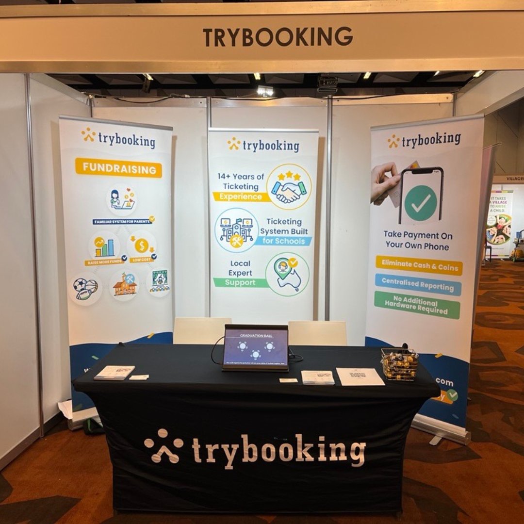 We’re live at the Business Managers Victoria Conference! 🙌

Come say hi 👋 to some familiar faces and explore new features (like our Box Office App 🎟️), and grab a treat while you’re here.🍫

We love catching up with our school community 💛
#BMV2025 #Schoolevents #TryBooking