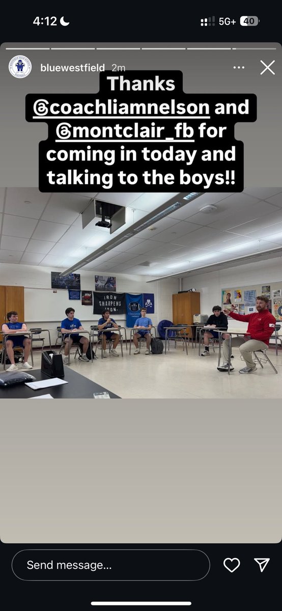 Cooper Gleeson (@coopergleeson33) on Twitter photo Thank you to all of the coaches that have recently stopped by and taught me and my teammates about their school and football program. <a href="/BlueWestfield/">Westfield Blue Devil Football</a> <a href="/MatthewAndzel/">Matthew Andzel, PhD, CSCS</a> Thank you to all of the coaches that have recently stopped by and taught me and my teammates about their school and football program. <a href="/BlueWestfield/">Westfield Blue Devil Football</a> <a href="/MatthewAndzel/">Matthew Andzel, PhD, CSCS</a>