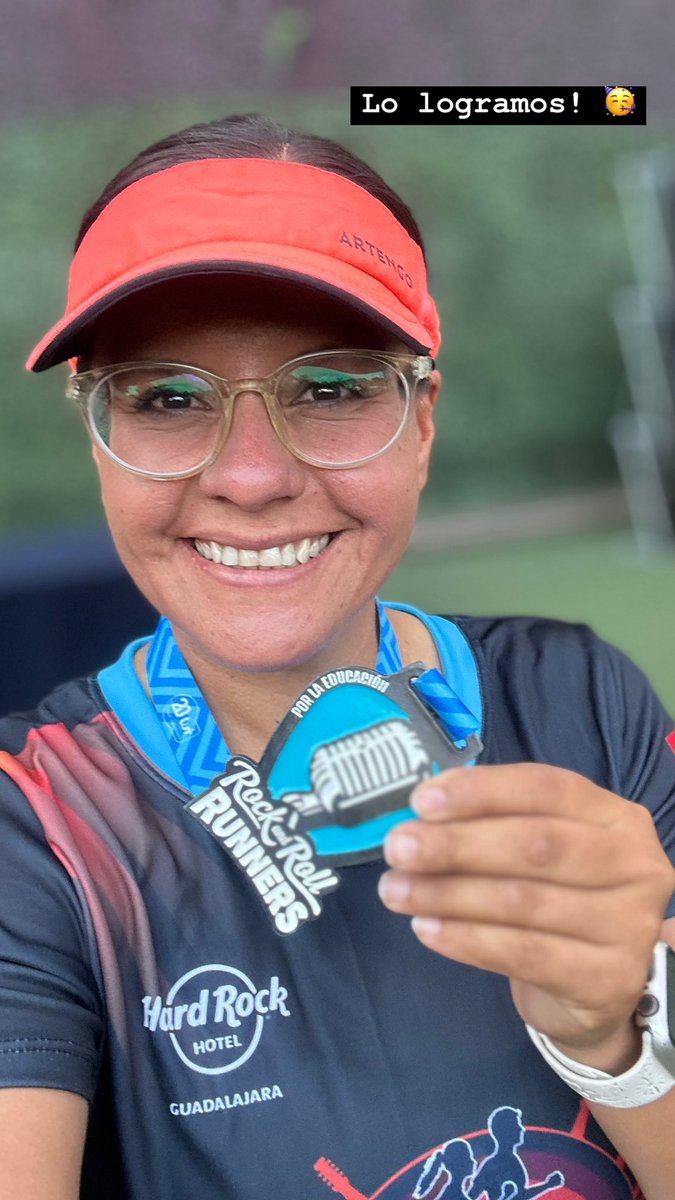 miriamtql's tweet photo. Estoy muy satisfecha por haber corrido 10km, esta vez con causa, por la educación de los niños marginados de la escuela Líderes del Siglo “Lisi”. Séptimo lugar en mi categoría. #todoporlaeducacion #todosenmovimiento #hardrockguadalajara #soycorredora https://t.co/ODExY1SEXJ