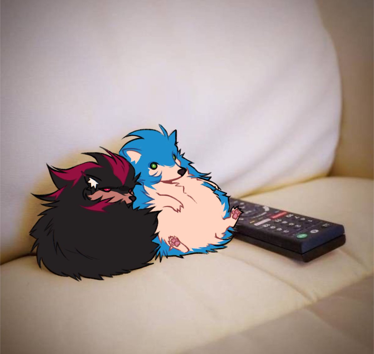 Let the lil’ guys have their movie time

#sonadow