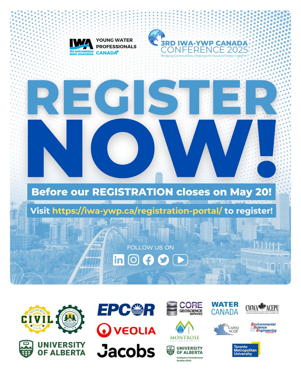 IWA YWP Canada (@canadaiwa) on Twitter photo šš” The countdown is on! LastĀ chanceĀ toĀ registerĀ forĀ theĀ 3rdĀ IWA-YWP CanadaĀ ConferenceāregistrationĀ closesĀ MayĀ 20! š
š REGISTER NOW: iwa-ywp.ca/registration-pā¦
š FAQs: iwa-ywp.ca/frequently-askā¦
š Conference Info: iwa-ywp.ca/3rd-iwa-ywp-caā¦
š² Stay updated: linktr.ee/ywp_canada šš” The countdown is on! LastĀ chanceĀ toĀ registerĀ forĀ theĀ 3rdĀ IWA-YWP CanadaĀ ConferenceāregistrationĀ closesĀ MayĀ 20! š
š REGISTER NOW: iwa-ywp.ca/registration-pā¦
š FAQs: iwa-ywp.ca/frequently-askā¦
š Conference Info: iwa-ywp.ca/3rd-iwa-ywp-caā¦
š² Stay updated: linktr.ee/ywp_canada