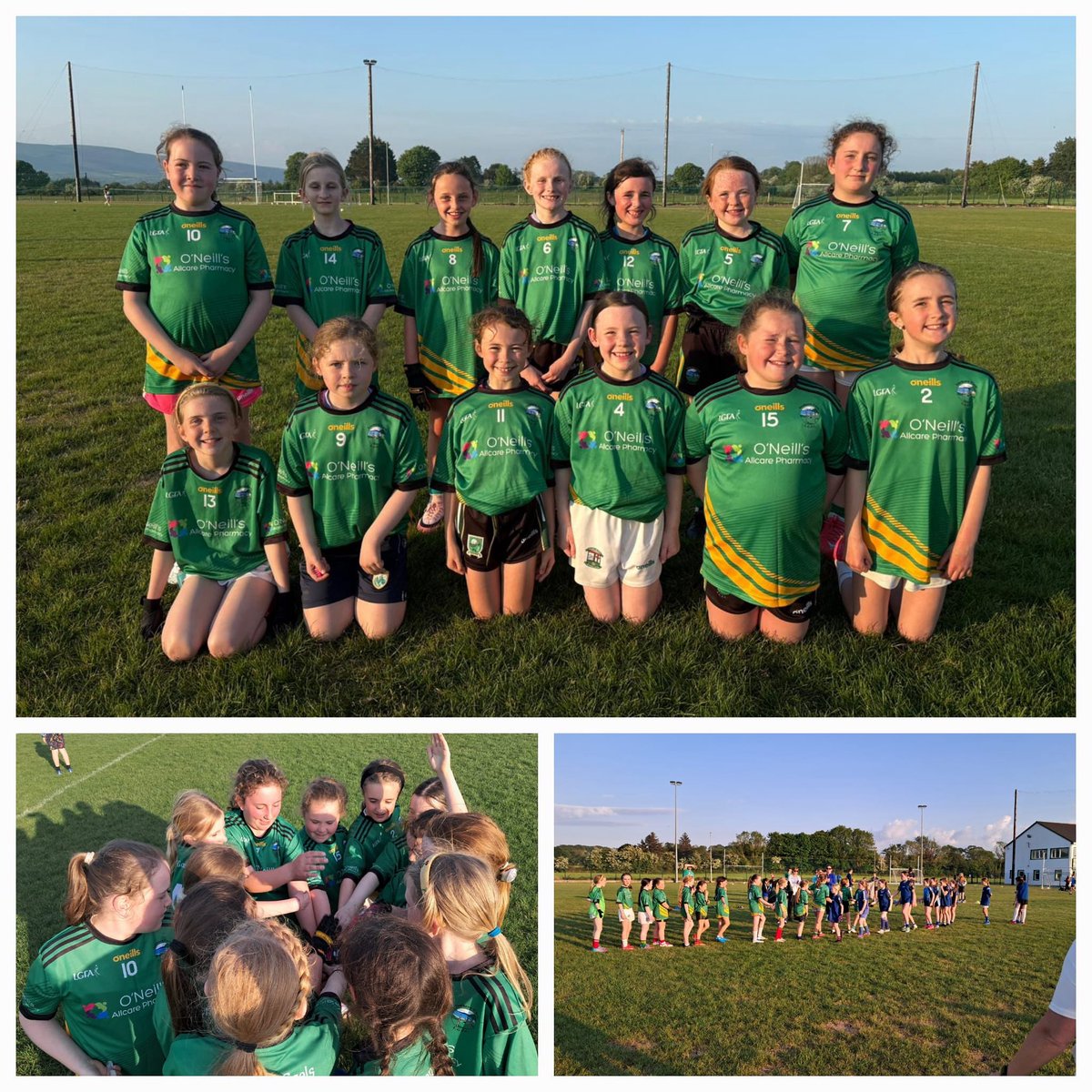 A great evening for our U10 superstars who played their blitz in Miltown this evening🟢🟡 
A big thank you to Miltown for hosting us. 
A massive thanks to their coaches Mary Devane and Lisa Kelly⭐️ 
Their next blitz takes place in Killorglin✅