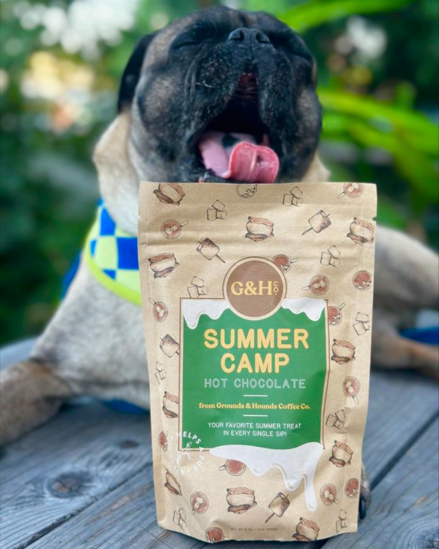 No campfire required when you’ve got this in your cup ☕🍫 With heirloom cocoa, toasted marshmallow, and cinnamon graham, it’s a sip that’s as comforting as a pup’s nap 🐶💤

📸: @haroldpug_life