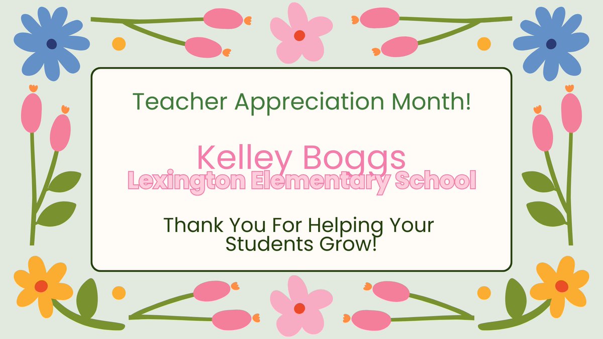 Ed Foundation (@lex1edfound) on Twitter photo Hereās a <a href="/lexingtonelemsc/">Lexington Elementary School</a> Amazing Teacher honored by a student for Teacher Appreciation Week! Thanks for all you do to teach and encourage your students! Let the #Lex1EdFound honor your <a href="/LexingtonOne/">Lexington County School District One</a> terrific teachers during May. Learn More: lex1edfound.org/events Hereās a <a href="/lexingtonelemsc/">Lexington Elementary School</a> Amazing Teacher honored by a student for Teacher Appreciation Week! Thanks for all you do to teach and encourage your students! Let the #Lex1EdFound honor your <a href="/LexingtonOne/">Lexington County School District One</a> terrific teachers during May. Learn More: lex1edfound.org/events
