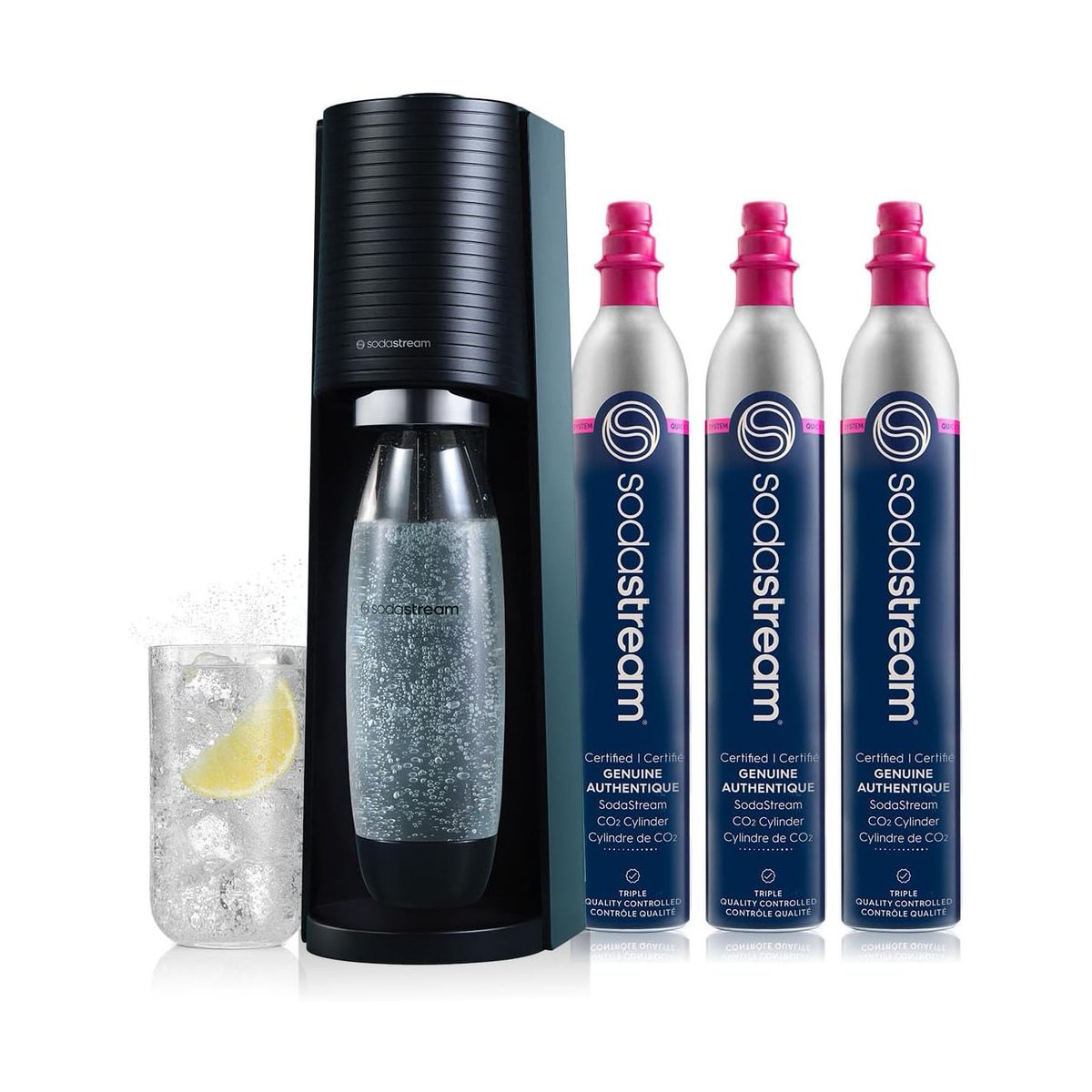 TopKitchensdeal's tweet image. Fizz up your life! ✨ The SodaStream Terra Sparkling Water Maker Bundle (Black) is 42% OFF!
Get it now for just $89.99 (was $154.99).
Enjoy endless sparkling water &amp;amp; eco-friendly hydration!
Snag this deal before it bubbles away! 💨 #SodaStream #SparklingWater #Sale

Get yours…