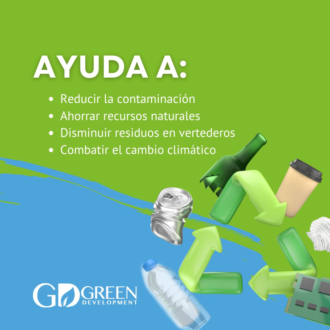 Porque cada envase, papel o botella que reciclamos evita que termine contaminando nuestros ríos, suelos y océanos🔁🏡

Reciclar es cuidar el presente y proteger el futuro💚

#ReciclajeInteligente #CuidemosElPlaneta #Sostenibilidad #AcciónPorElClima #resaltamosloverde