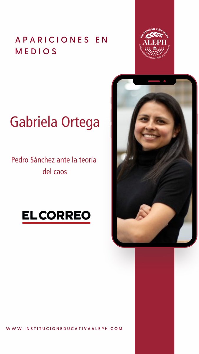 <a href="/gabrielaortegaj/">Gabriela Ortega Jarrín</a>, nuestra directora de Estrategia, participa en el análisis de <a href="/elcorreo_com/">El Correo</a> sobre el complejo momento político que atraviesa Pedro Sánchez.