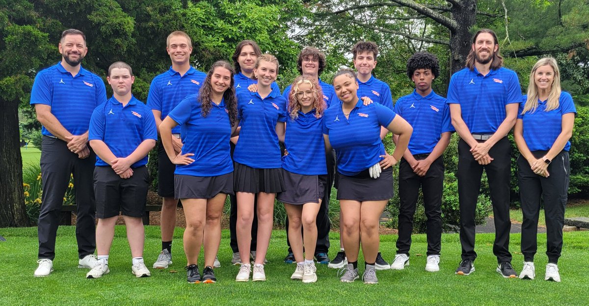 The 2025 Millville Thunderbolts Golf Team