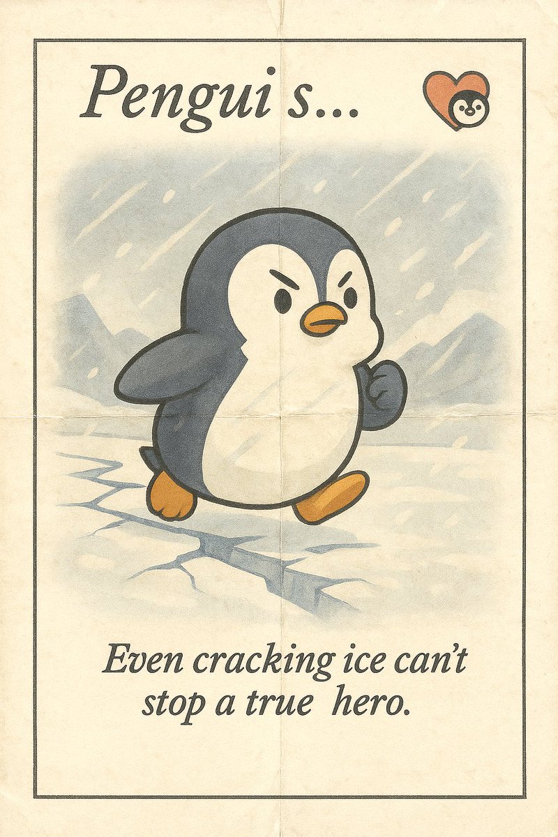 _IMaster's tweet photo. Pengu is...
An exclusive collection of *Pengui s...* gum inserts — a heartfelt nod to the iconic Love is... wrappers.
@pudgypenguins @AbstractChain @opensea #Penguis
https://t.co/maFpoKeKED https://t.co/jOwIwTDar3