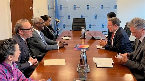 Achim Steiner (@asteiner) on Twitter photo Always a pleasure to welcome <a href="/ibrahimthiaw/">Ibrahim Thiaw</a>, Executive Secretary of <a href="/UNCCD/">UN Land and Drought</a>. Throughout these years, thank you for your friendship, support & partnership with <a href="/UNDP/">UN Development</a>. An excellent exchange on further strengthening collaboration between UNCCD & UNDP in follow up to last year's COP16. Always a pleasure to welcome <a href="/ibrahimthiaw/">Ibrahim Thiaw</a>, Executive Secretary of <a href="/UNCCD/">UN Land and Drought</a>. Throughout these years, thank you for your friendship, support & partnership with <a href="/UNDP/">UN Development</a>. An excellent exchange on further strengthening collaboration between UNCCD & UNDP in follow up to last year's COP16.