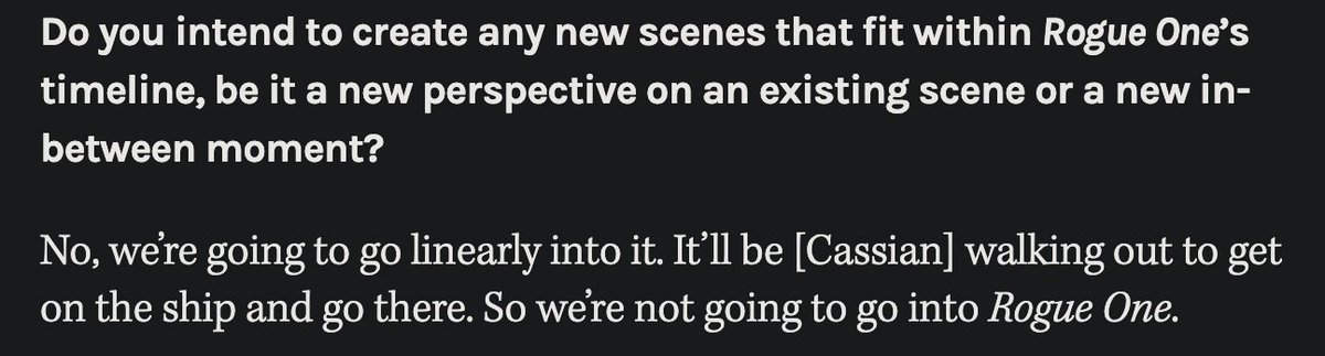 PickYourBrian's tweet image. I probably wasn't the only person he told, but I just love how Tony Gilroy was freely talking about #Andor's penultimate scene in 2022.