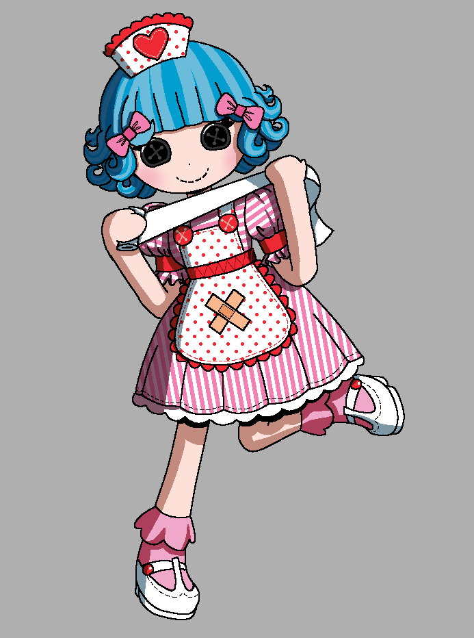 DrKodateko's tweet image. Rosy Bumps 'N' Bruises #lalaloopsy