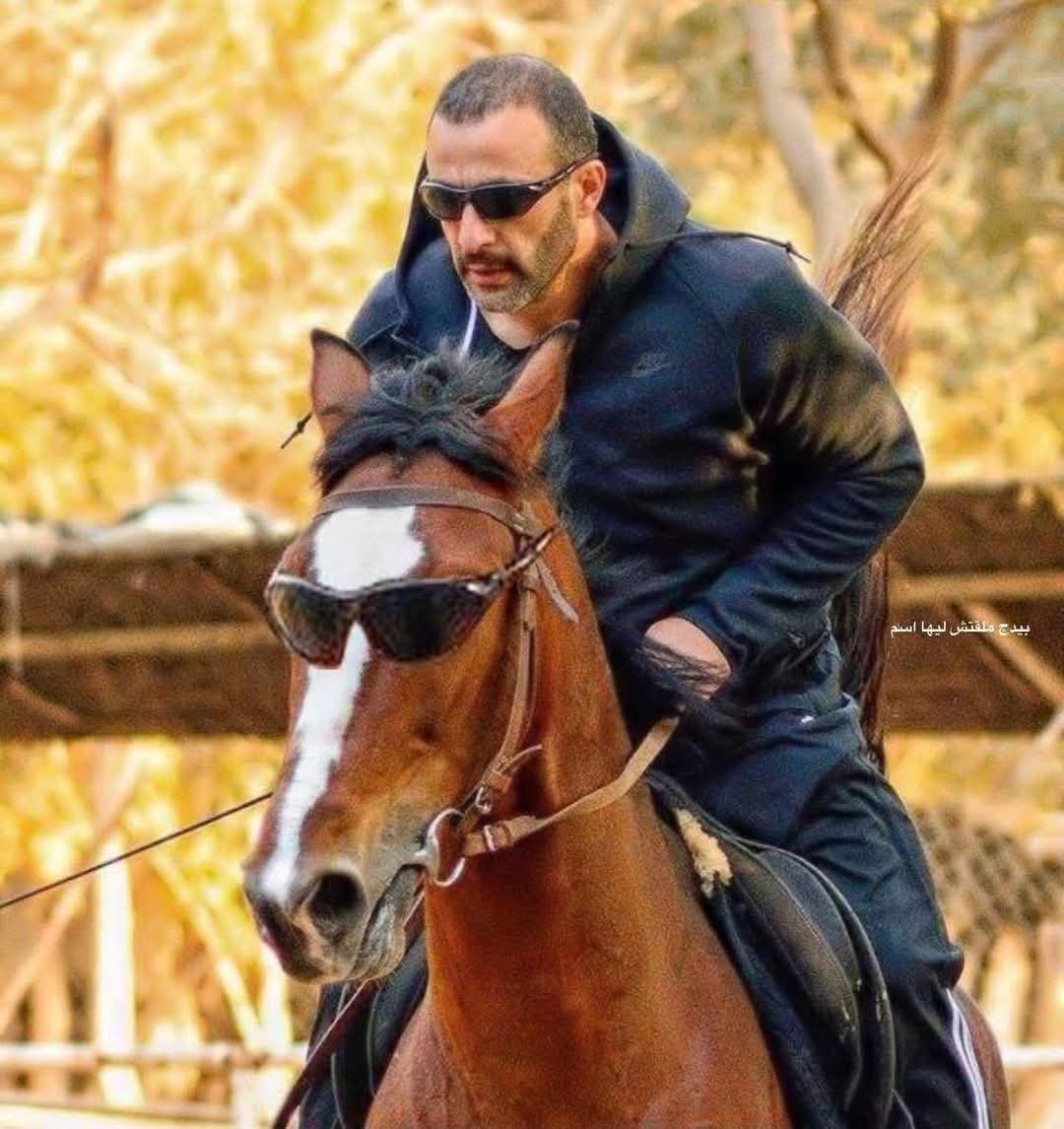 معرفش ازاي، بس الحصان ده شبه أحمد عيد ..