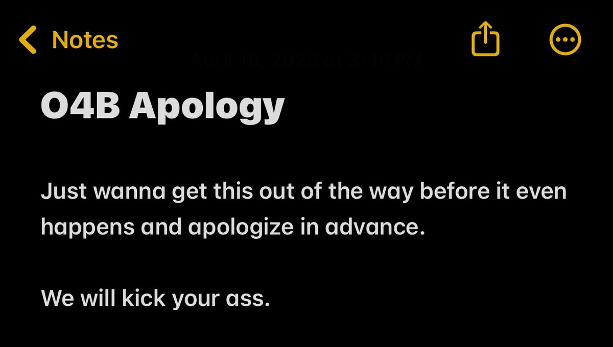 out4bloodhc's tweet image. Sorry