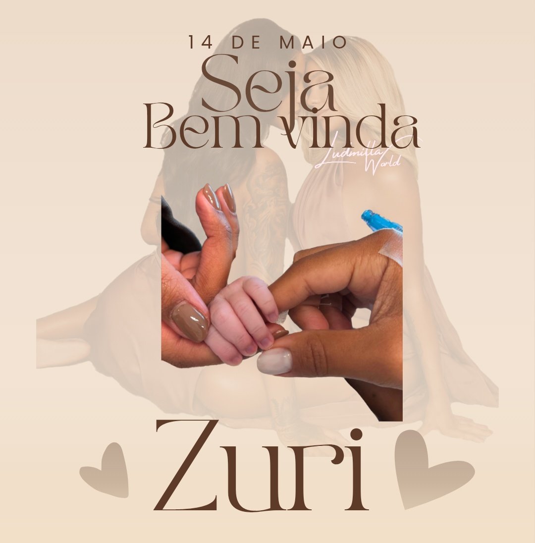Seja bem vinda princesa Zuri
Que Deus te abençoe e te ilumine no seu lindo caminho 
Parabénsssss mamães Brumilla