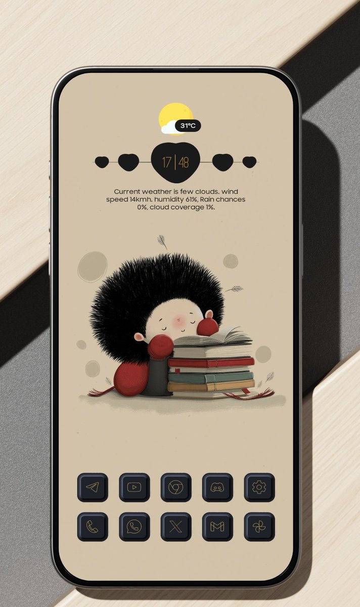 DjGus_Bqto's tweet image. #NewSetup

#Widget
#OneUi7_Kwgt
@DroidDecor

#Wall
#WallSpot
@AndroidTools3

#Icons
#Neumorphism
@AndroidTools3

#Templates
@nalankang1
@KubixStudio

@SmartLauncher
#Android_Setup
#Kustom_Setup