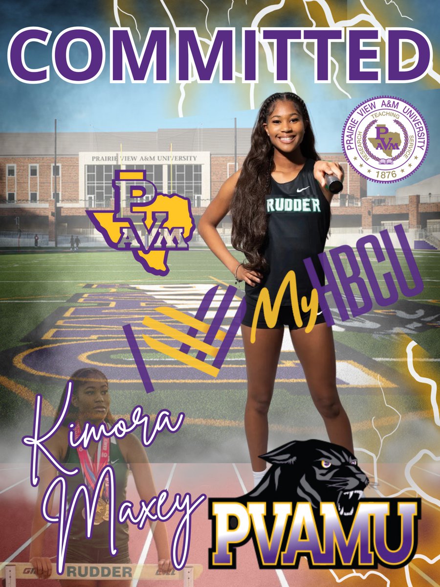 I’m excited to announce my commitment to Prairie View A&amp;M University!
This journey’s been real, and it’s only getting better.
🐾 #ADifferentWorld, same drive. 💜
#PVAMU #Committed #TrackAndField #HBCUPride #ForeverYoung