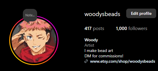 WoodysBeads (Bead Art!) tweet media